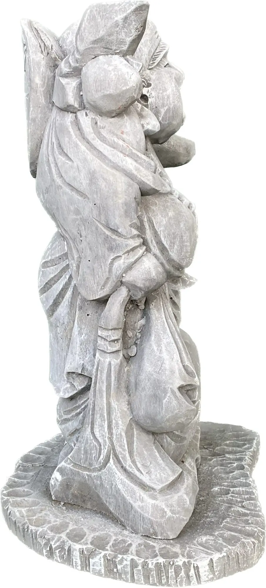  Product image 7 of the product “Wang - Standing chinese buddha, 43cm H | cast stone ”